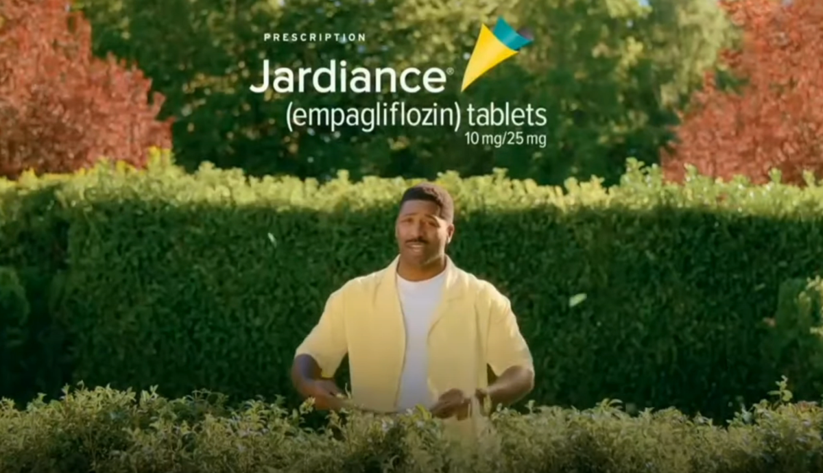 the Jardiance commercials will not be stopped