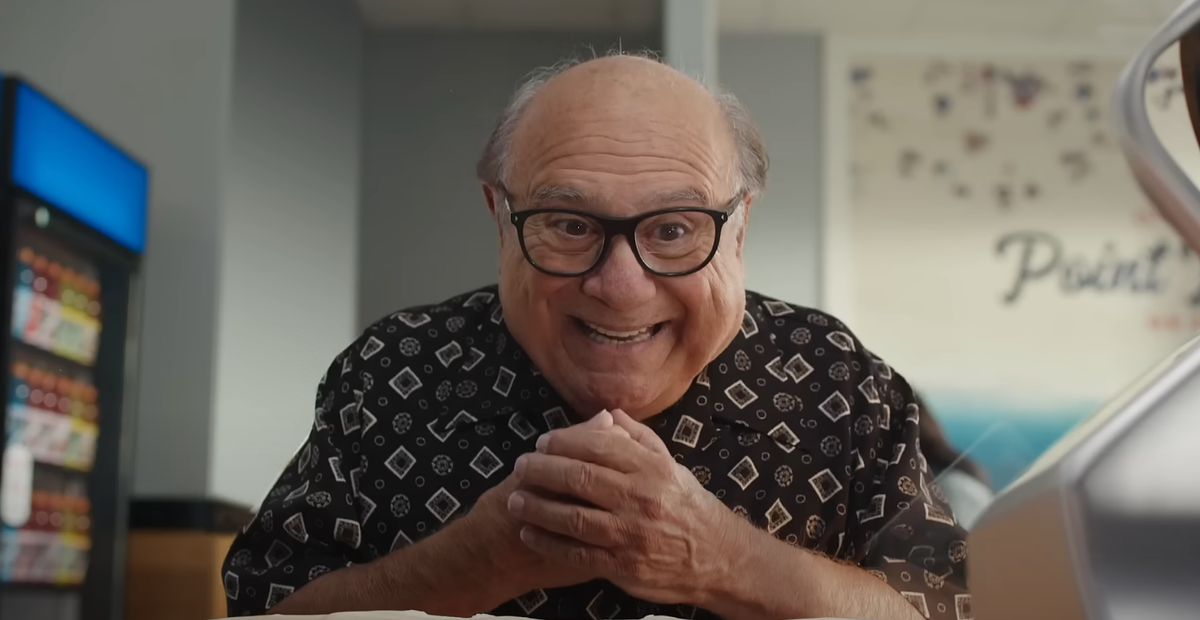 I like watching Danny DeVito get excited about sandwiches