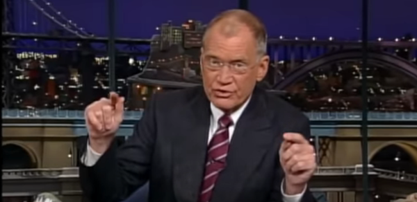 The Important Thing Is That David Letterman Is Having Fun