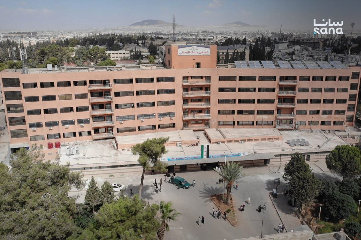 Eight children injured in landmine explosion in western Syria