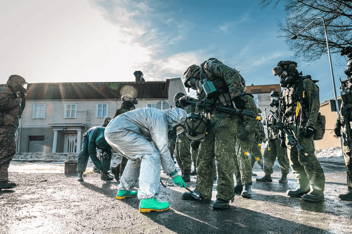 Virginia National Guard supports two CBRN exercises in Finland