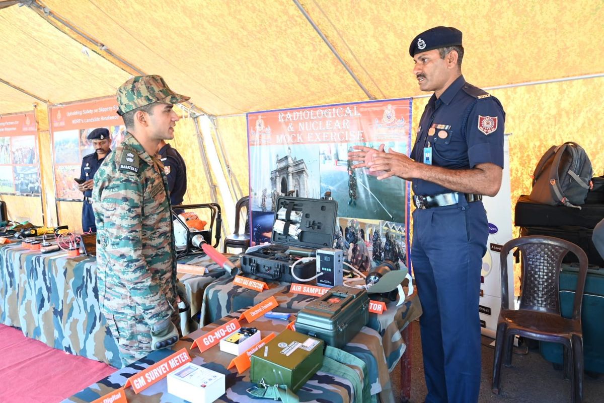 Nineteen agencies take part in civil-military chemical attack exercise in Pune, India