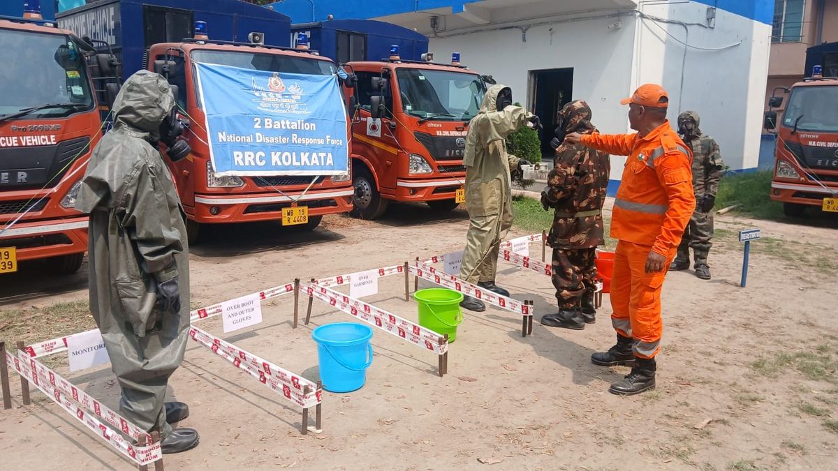 78 participants take part in specialised CBRN training in West Bengal, India