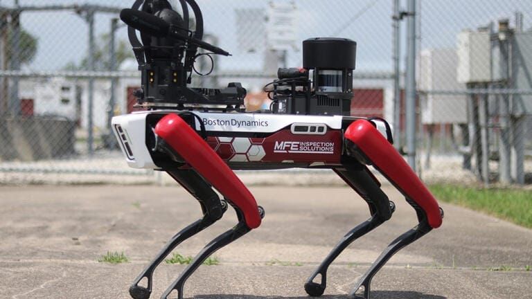Boston Dynamics’ robot dog outfitted with Blackline Safety gas detector