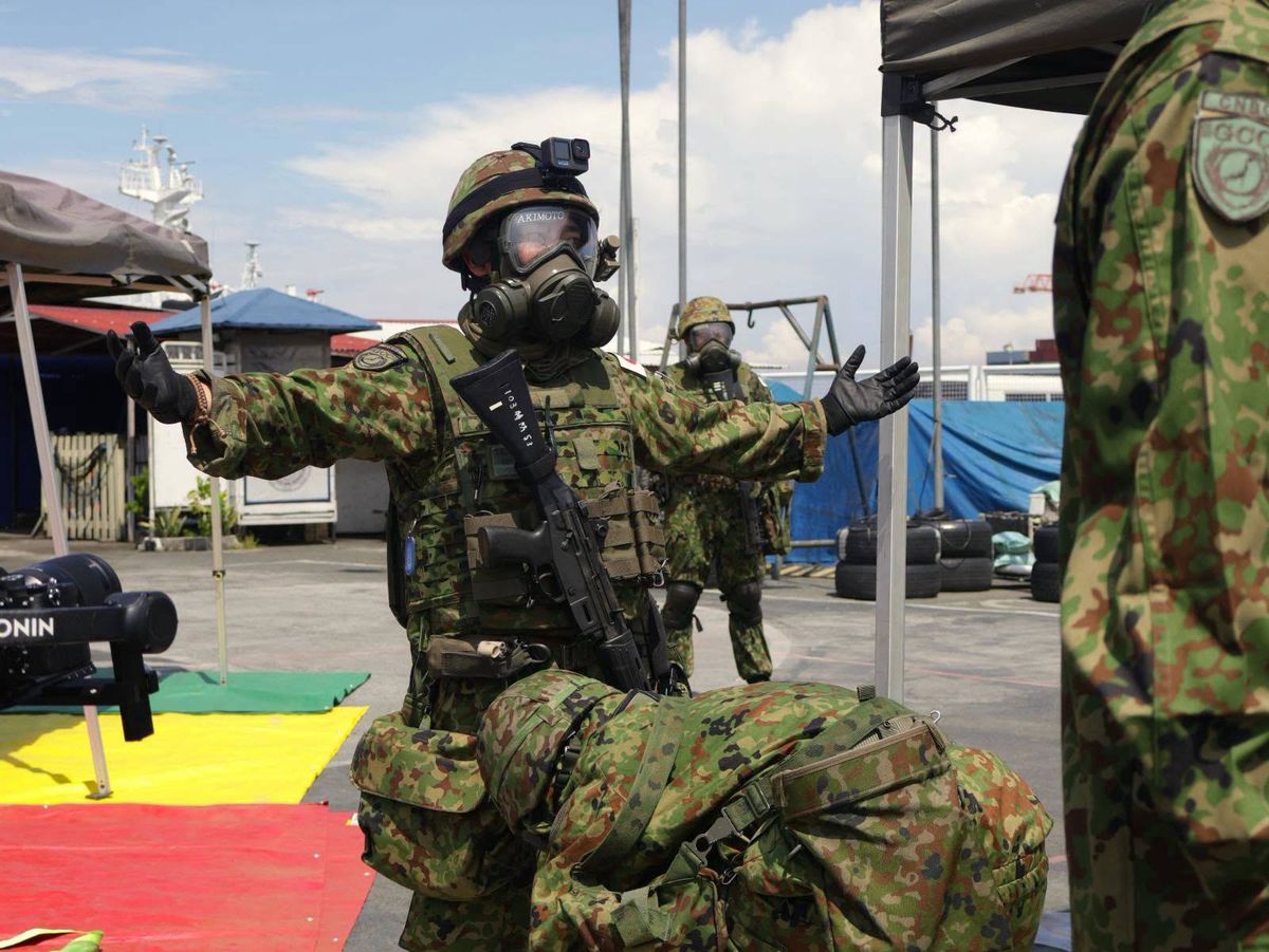 Philippine Coast Guard, Armed Forces & Japanese Self-Defence conduct joint CBRN exercise