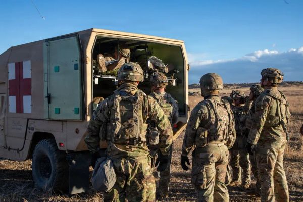 US Army 4th Infantry Division tests new triage technology in simulated environment