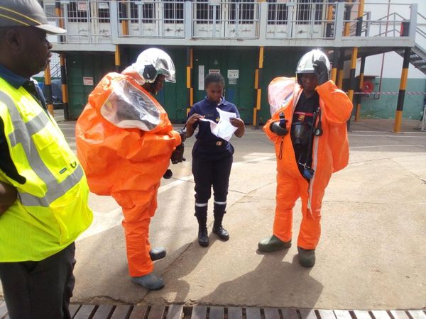 EU initiative organises chemical risk management training for West African first responders