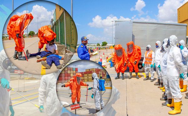 Sri Lanka Navy conducts three CBRN exercises at different port facilities