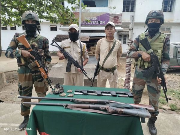 Manipur security forces seize 19 IEDs, heroin powder, opium in separate missions