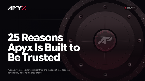 25 Reasons Apyx Is Built to Be Trusted
