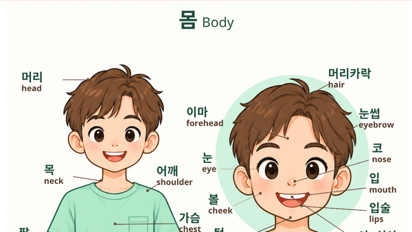 Korean Body Parts: A Complete Guide to 31 Essential Words