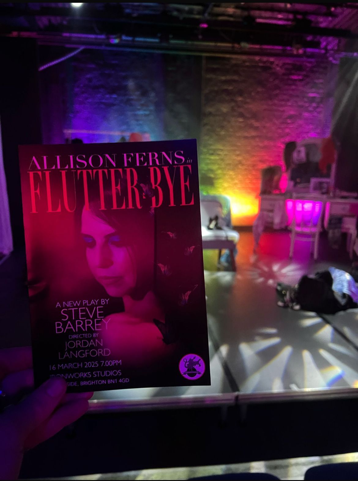 Review – Flutter-Bye by Steve Barrey at Ironworks Studios, Brighton