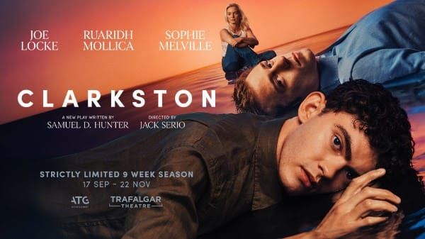 NEW ARTWORK RELEASED FOR 'CLARKSTON' STARRING JOE LOCKE AS VENUE AND DATES ANNOUNCED