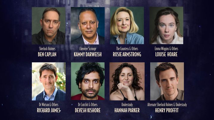 Final cast announced as A Sherlock Carol returns to Marylebone Theatre for a third festive season