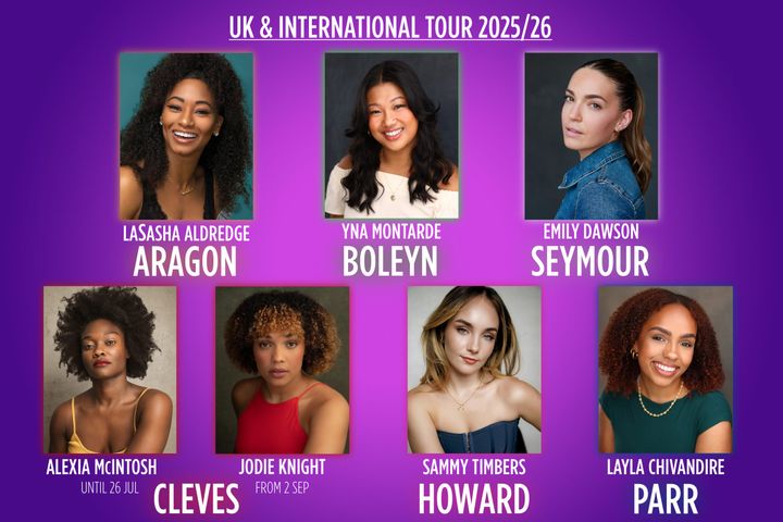 THE INTERNATIONAL SMASH HIT MUSICAL SIX ANNOUNCES NEW CAST FOR UK & INTERNATIONAL TOUR 2025/26
