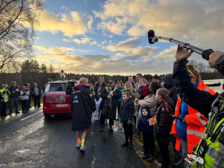 Vernon Kay proudly reveals to Sara Cox that Radio 2’s Children in Need Challenge has now raised a phenomenal £439,255