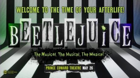 Beetlejuice The Musical To Hold Open Auditions For The Role Of Lydia Deetz. Thursday 22nd January 2026
