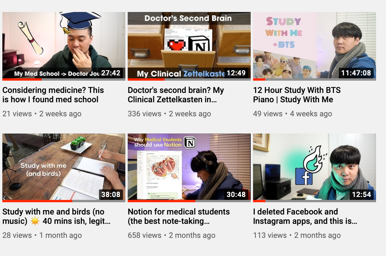 The YouTube Journey (Live Updates + Lessons Learnt)