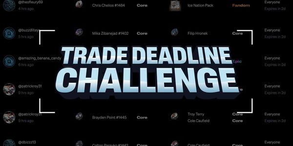 Introducing the Trade Deadline Challenge
