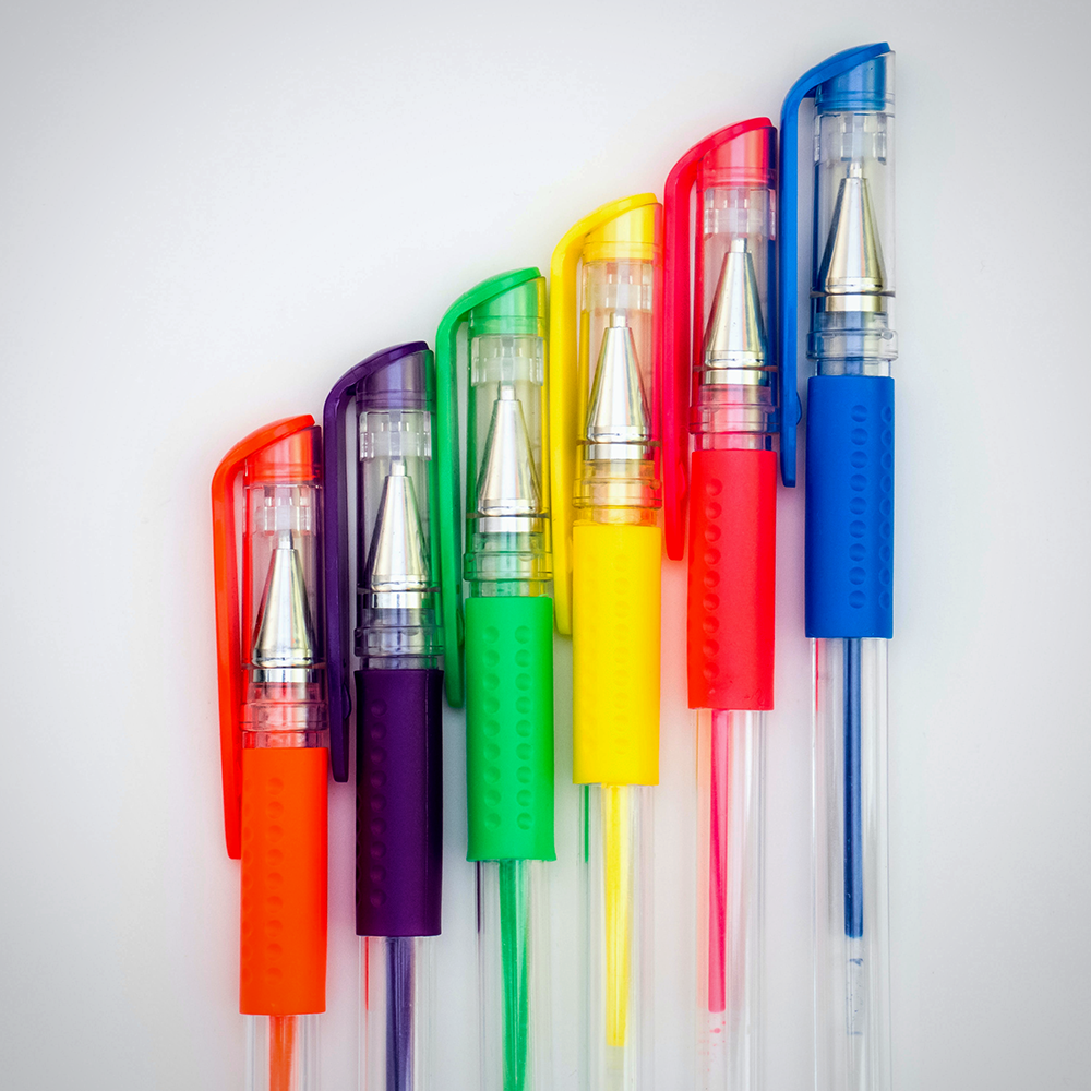 gel pens