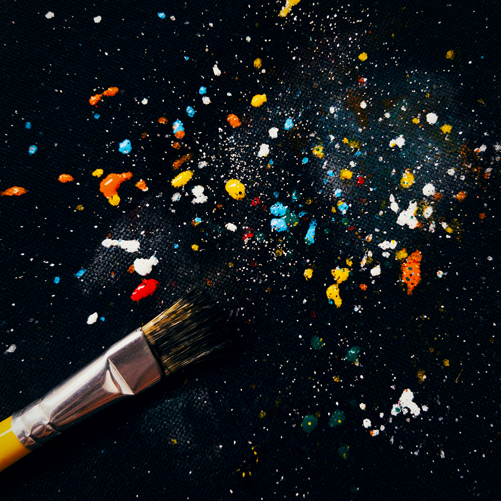 splatter art