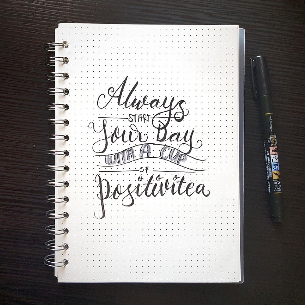 having a positive attitude in art