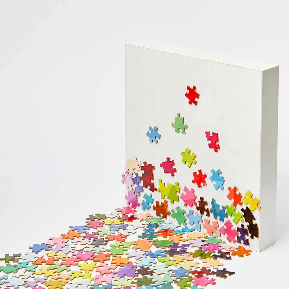 puzzle piece art