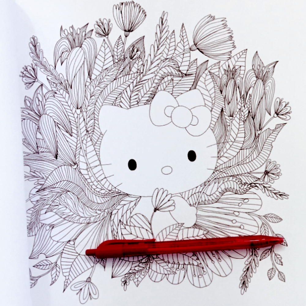 best hello kitty and friends coloring book