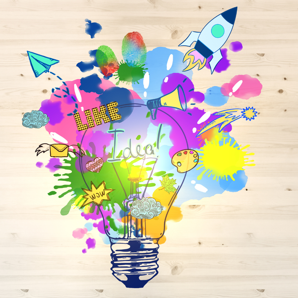 creativity is intelligence having fun