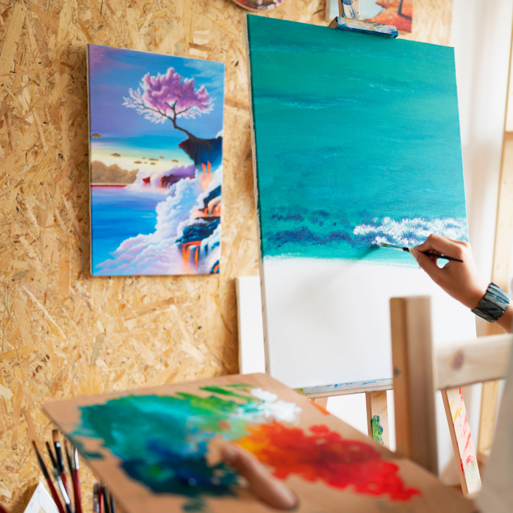 peace of mind through art