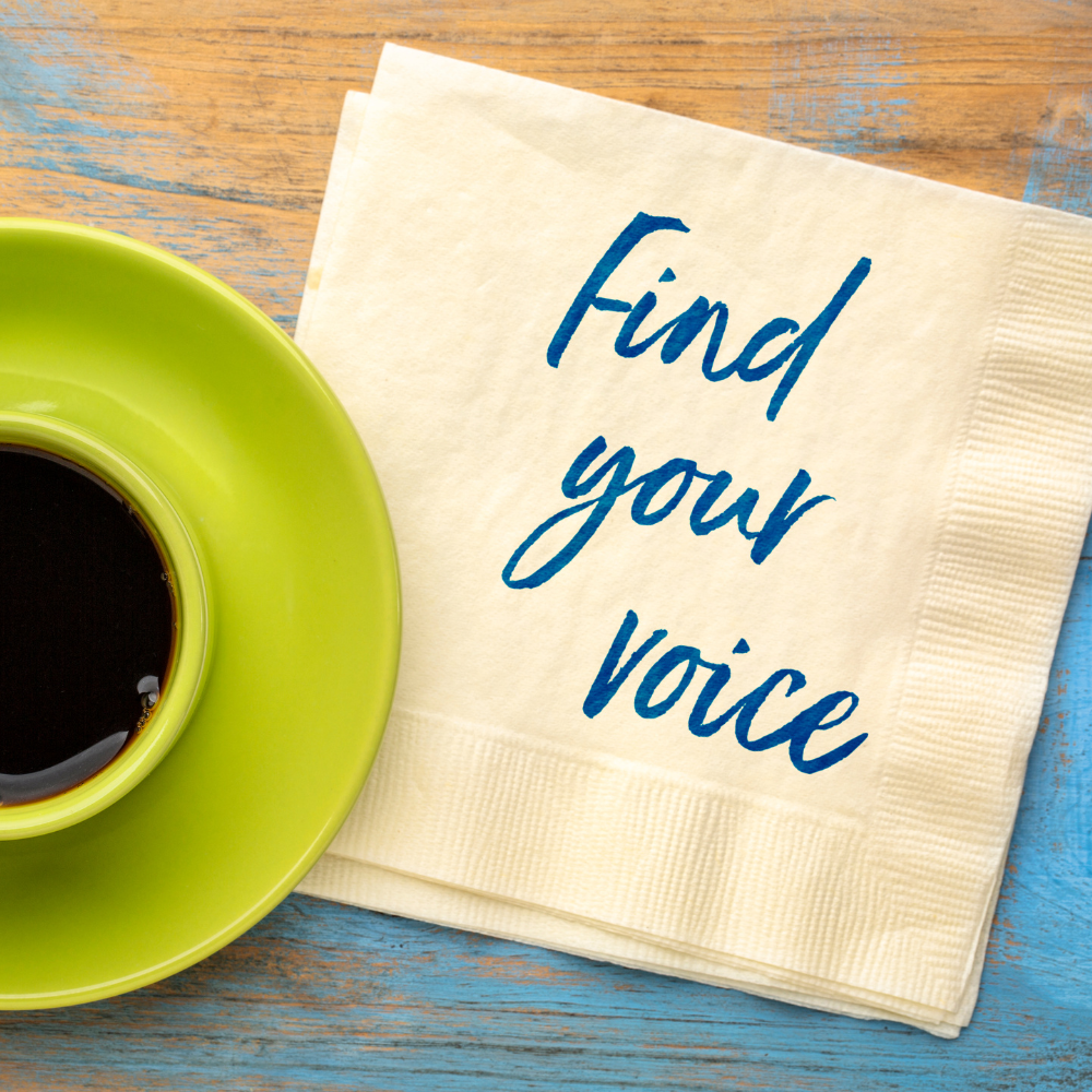 finding your voice
