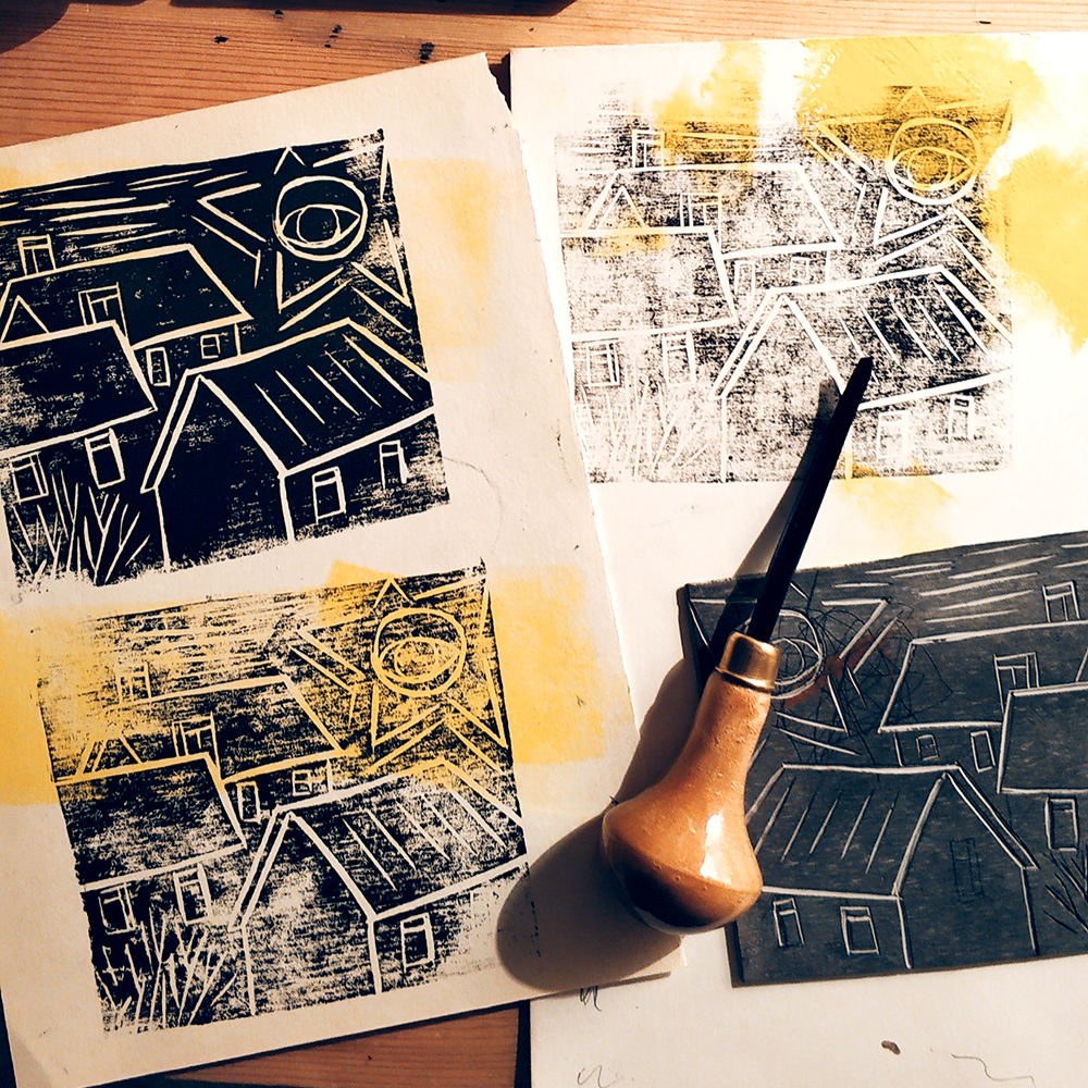 what are the 4 main types of printmaking