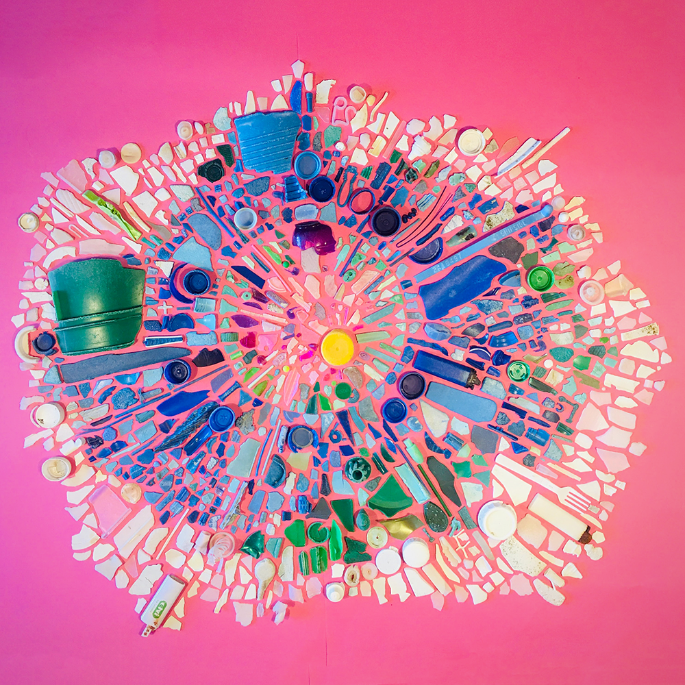 what is recycled art