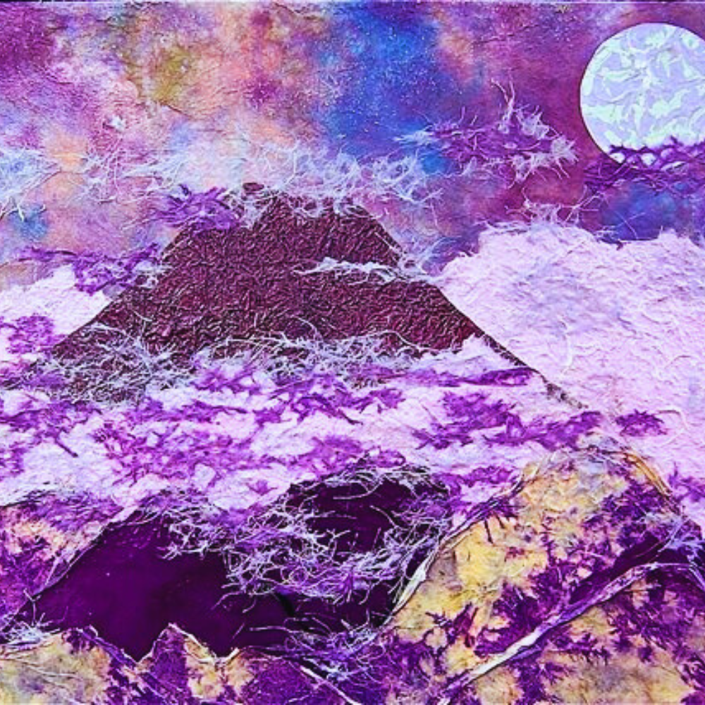 what is ripped paper art called