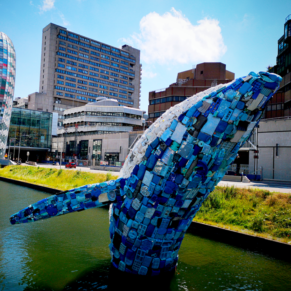 who is the famous recycled art artist