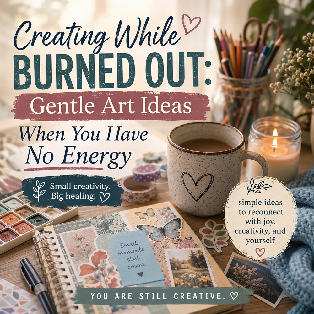 Art Ideas for Low-Energy Days