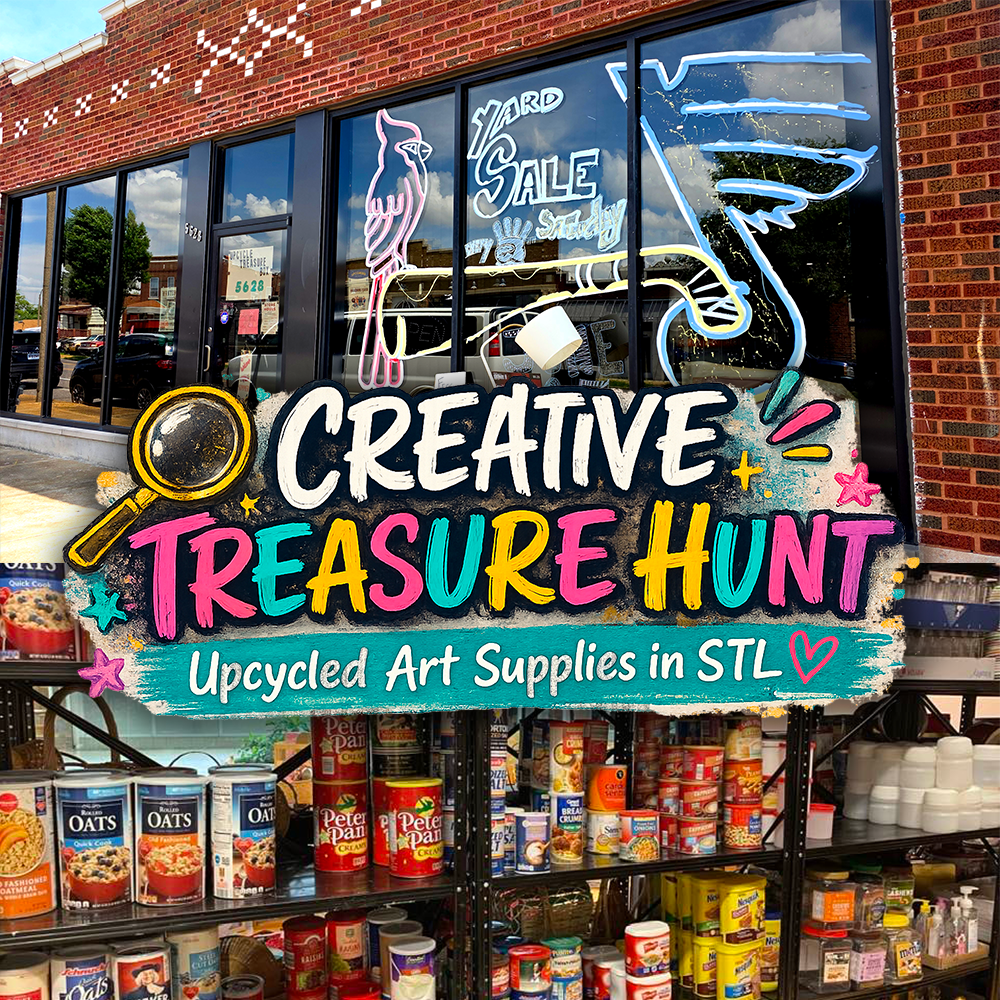 Finding Affordable Upcycled Art Supplies