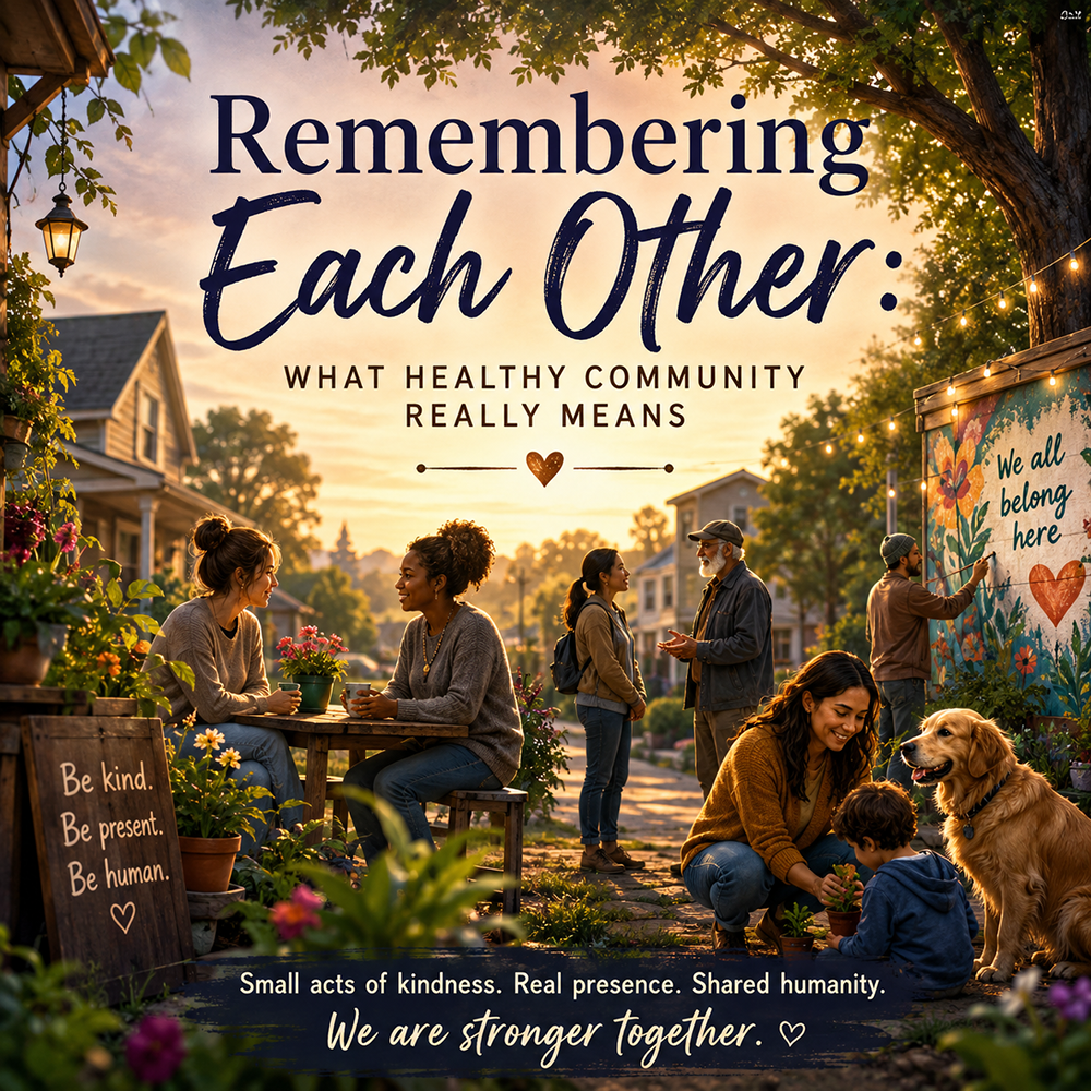 What Healthy Community Really Means