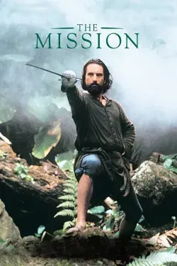 The movie poster for The Mission