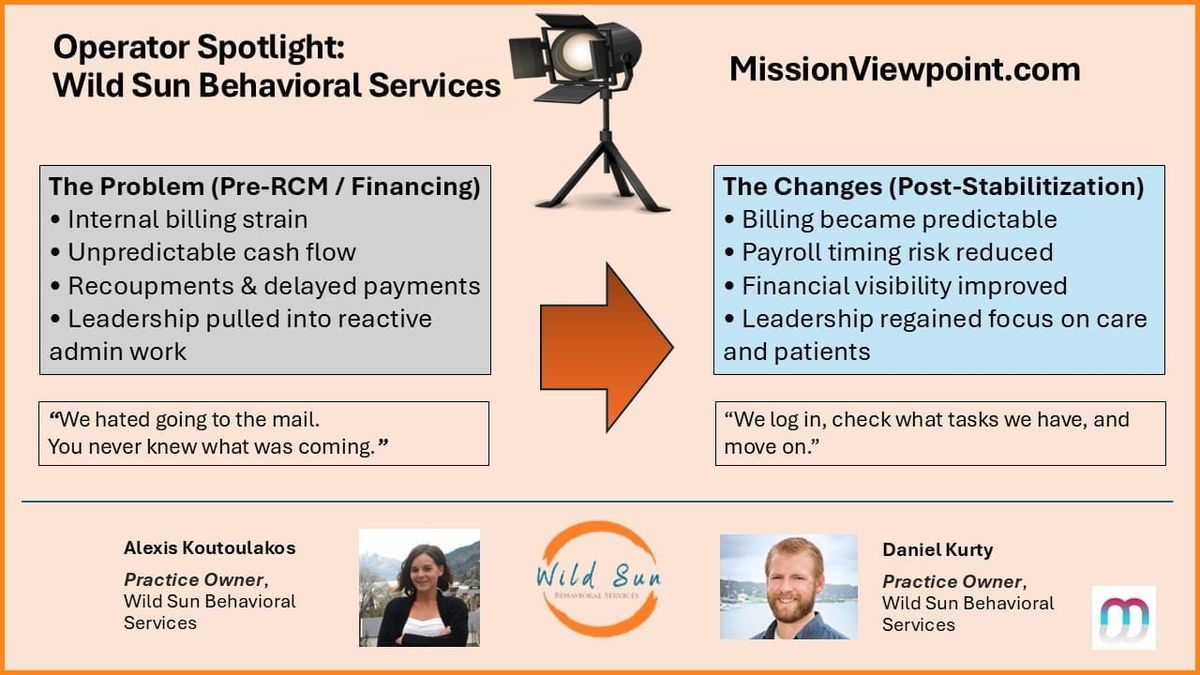 Operator Spotlight: Wild Sun Behavioral Services - Preserving a Human Centered Care Model