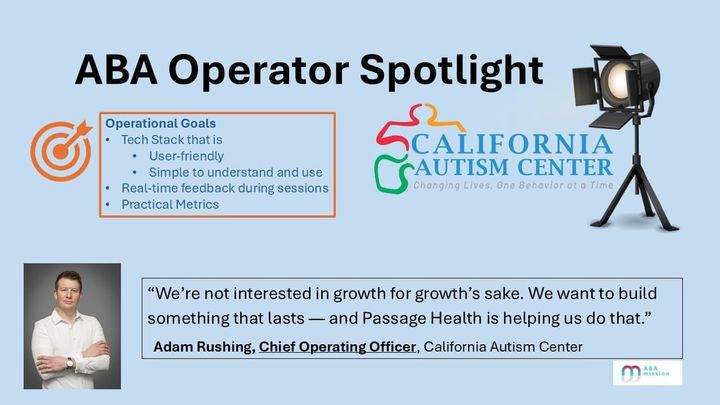 Operator Spotlight: How California Autism Center Scaled with Clarity