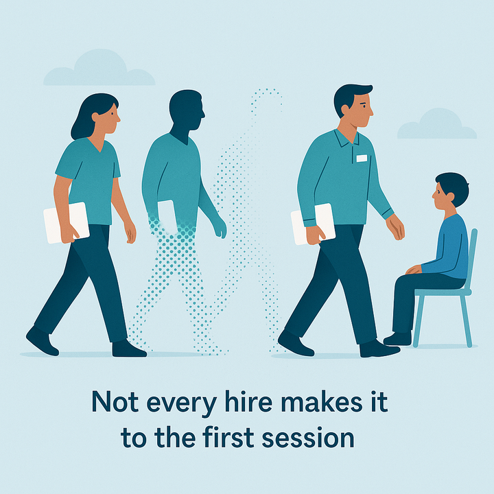 From Offer to Impact: the often 'Vanishing' Therapist