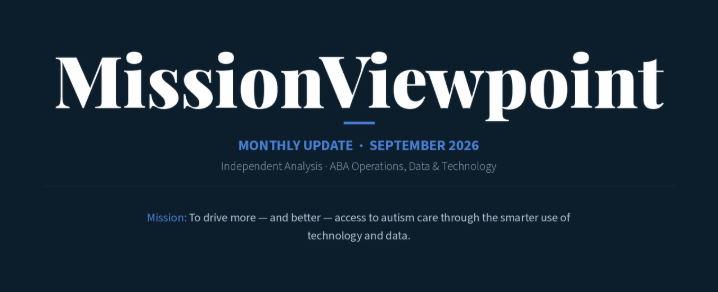 MissionViewpoint Monthly Update — September 2026