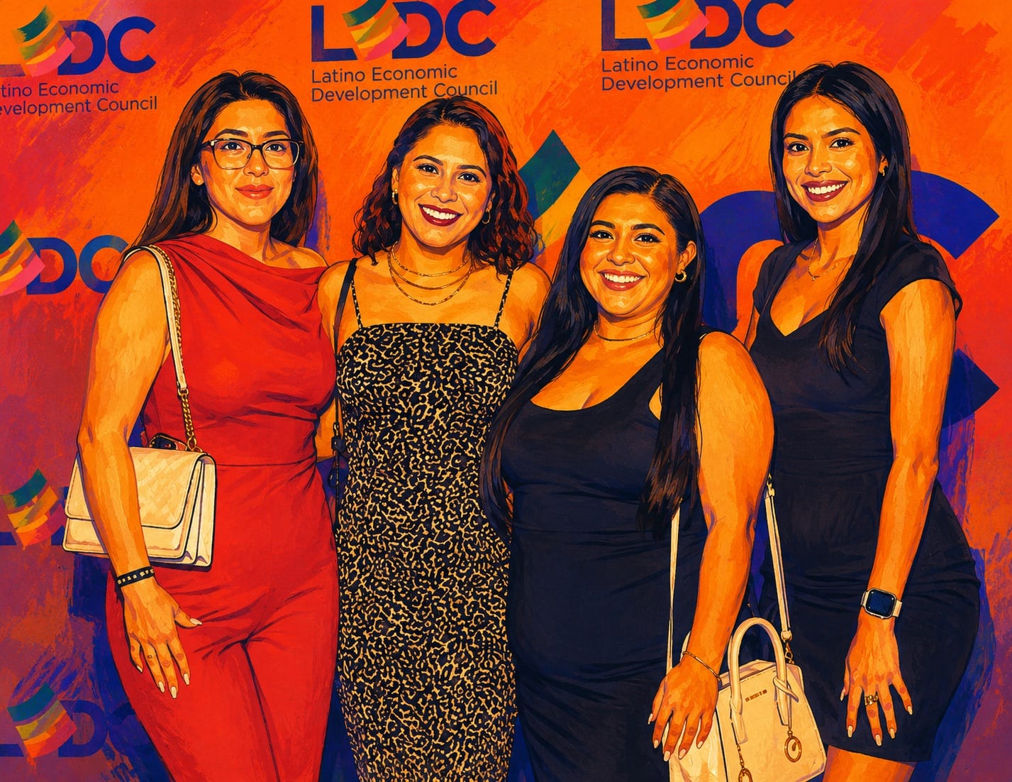 Guests and honorees at the LEDC Adelante Gala 2025.