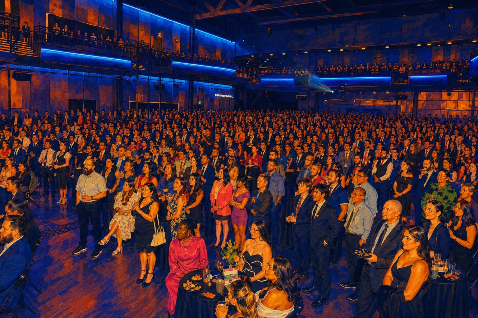 Guests and honorees at the LEDC Adelante Gala 2025.