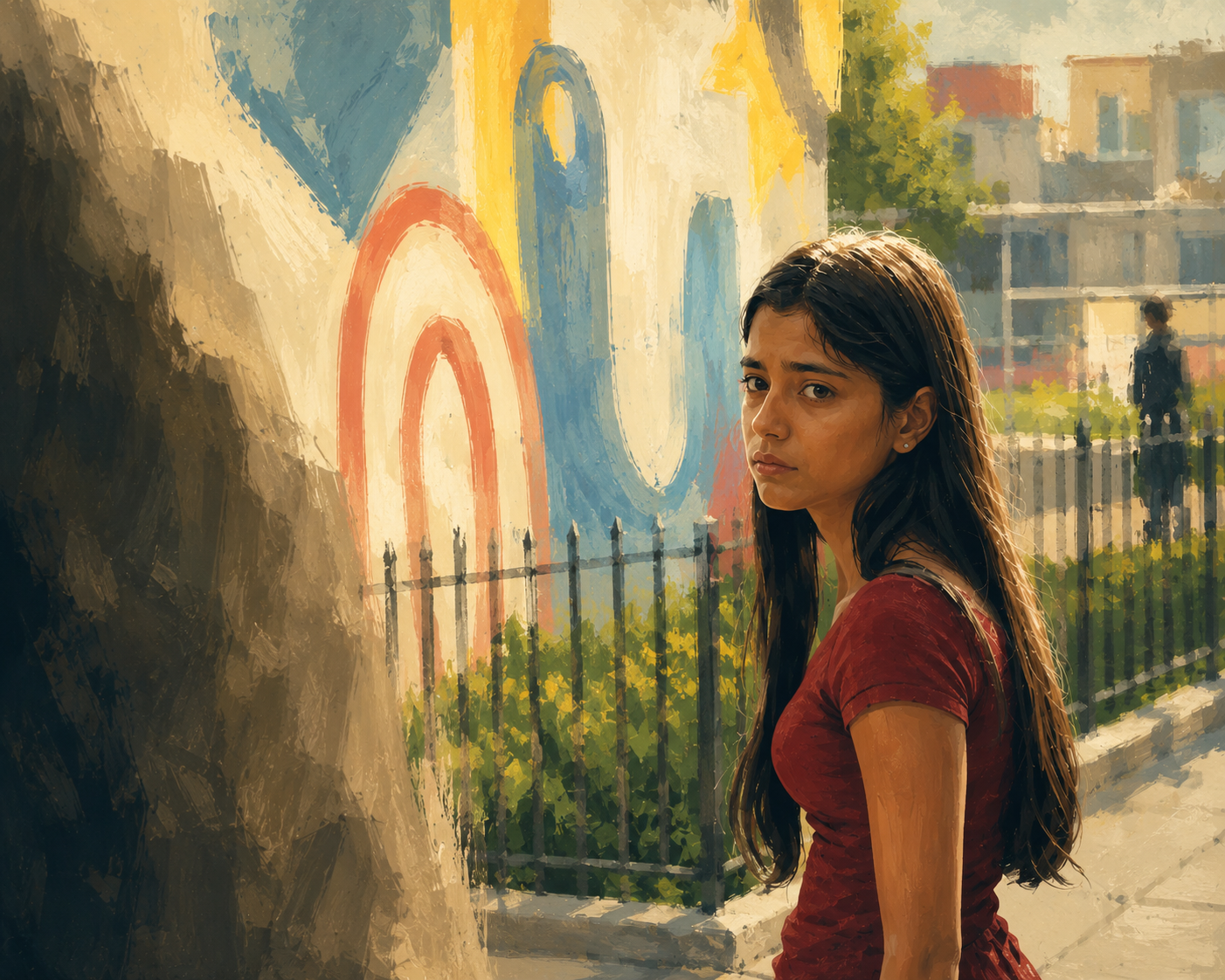 Film still illustration from Brownsville Bred