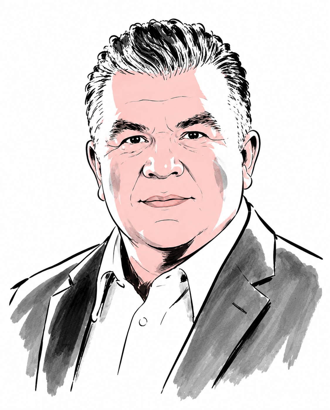 Andre Arbelaez, founder and CEO of HC3, editorial portrait.