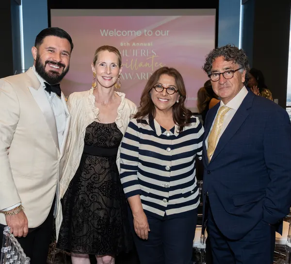 Photograph from Prospanica's 6th Annual Mujeres Brillantes Award Ceremony honoring Latina leaders at City Club Los Angeles.