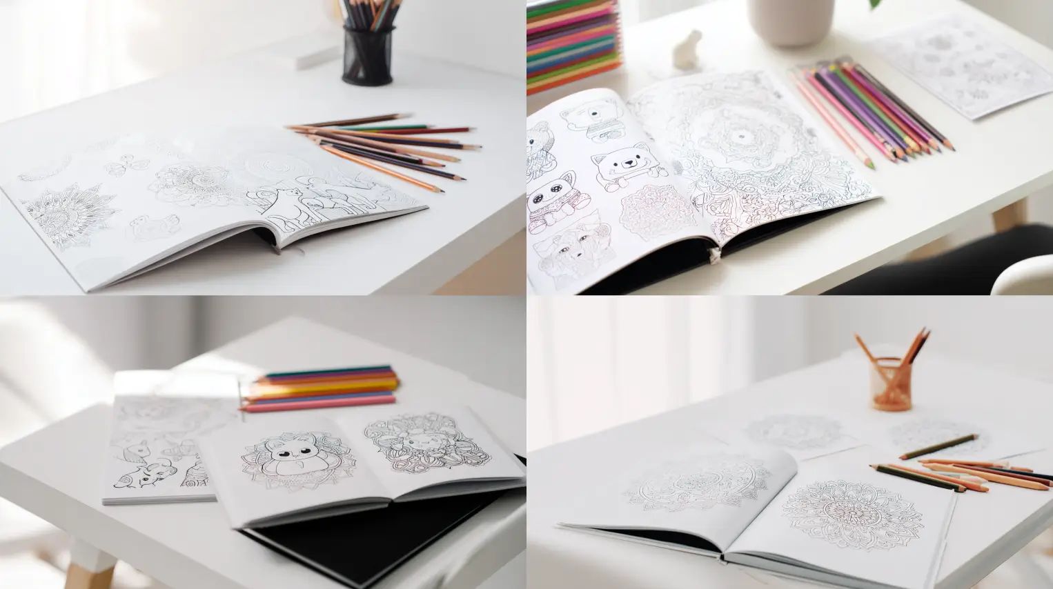 AI Coloring Pages: Craft Beautiful AI-Generated Coloring Books Easily