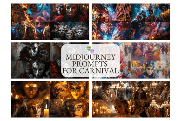 🎭 MidJourney Prompts for Carnival Illustrations — Bring the Festive Spirit to Life